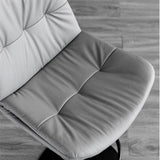 Darrahopens Furniture > Bar Stools & Chairs Bar Stools Kitchen Bar Stool Leather Barstools Swivel Gas Lift Counter Chairs x2 BS8406 Brown