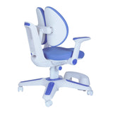 Darrahopens Furniture > Bar Stools & Chairs Ergonomic Children Kids Study Desk and Chair Set Height Adjustable - Blue