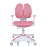 Darrahopens Furniture > Bar Stools & Chairs Ergonomic Children Kids Study Desk and Chair Set Height Adjustable - Pink