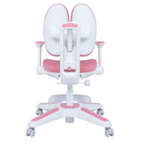 Darrahopens Furniture > Bar Stools & Chairs Ergonomic Children Kids Study Desk and Chair Set Height Adjustable - Pink