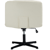 Darrahopens Furniture > Bar Stools & Chairs Faux Leather Home Office Chair -Beige