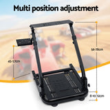Darrahopens Furniture > Bar Stools & Chairs > Gaming Chairs Artiss Racing Simulator Stand Foldable Racing Wheel Stand for Logitech G29