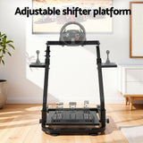 Darrahopens Furniture > Bar Stools & Chairs > Gaming Chairs Artiss Racing Simulator Stand Foldable Racing Wheel Stand for Logitech G29