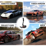 Darrahopens Furniture > Bar Stools & Chairs > Gaming Chairs Racing Games Handbrake PC USB Universal Adjustable Aluminium Alloy Handbrake Dual Modes Plug and Play Applicable All Steering Wheel Stand SIM Racing Games