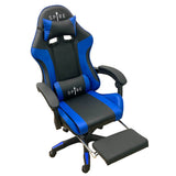 Darrahopens Furniture > Bar Stools & Chairs > Gaming Chairs Spire Zinc Adjustable Gaming/Office Chair Blue And Black - 813F