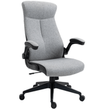 Darrahopens Furniture > Bar Stools & Chairs High Back Office Chair -Grey