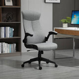 Darrahopens Furniture > Bar Stools & Chairs High Back Office Chair -Grey