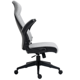 Darrahopens Furniture > Bar Stools & Chairs High Back Office Chair -Grey