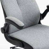 Darrahopens Furniture > Bar Stools & Chairs High Back Office Chair -Grey
