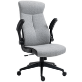 Darrahopens Furniture > Bar Stools & Chairs High Back Office Chair -Grey