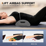 Darrahopens Furniture > Bar Stools & Chairs > Massage Chairs 3-in-1 Electric Back Massager, Lumbar Support Pillow withTraction Lifting and Vibration Massage and Heat Compress for Sciatica and Lower Back Pain Relief In Australia - Darrahopens
