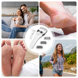 Darrahopens Furniture > Bar Stools & Chairs > Massage Chairs Electric Foot Files, Professional Waterproofs Battery Displays, Electric Callus Remover for Feet | for Cracked Dry Hard Dead Skin Heel Care Home Travel Spa Women MenLCD model -3 heads