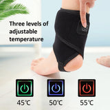 Darrahopens Furniture > Bar Stools & Chairs > Massage Chairs Electric Heating Ankle Brace Sprain Pain Relief Sports Injuries Joint Recovery USB Ankle Warmer Wrap Support Guard In Australia - Darrahopens