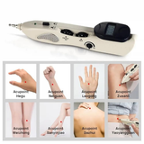 Darrahopens Furniture > Bar Stools & Chairs > Massage Chairs Electronic Acupuncture Pen Pain Relief Therapy Meridian Pen Find Acupoints Automatically Massage Heads Rechargeable In Australia - Darrahopens