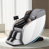 Darrahopens Furniture > Bar Stools & Chairs > Massage Chairs Livemor 4D Massage Chair Electric Recliner Double Core Mechanism Massager ROWA White
