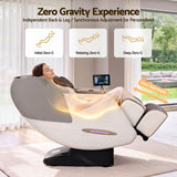 Darrahopens Furniture > Bar Stools & Chairs > Massage Chairs Livemor Elite 4D Massage Chair Recliner, SL Track Zero Gravity & Heat Auto Body Scan, 12 Auto Programs, 3 Zero-G Positions, Foot Rollers, Airbag Compression, Bluetooth Speaker, Wireless Charging In Australia - Darrahopens