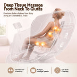 Darrahopens Furniture > Bar Stools & Chairs > Massage Chairs Livemor Elite 4D Massage Chair Recliner, SL Track Zero Gravity & Heat Auto Body Scan, 12 Auto Programs, 3 Zero-G Positions, Foot Rollers, Airbag Compression, Bluetooth Speaker, Wireless Charging In Australia - Darrahopens