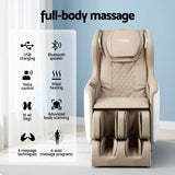 Darrahopens Furniture > Bar Stools & Chairs > Massage Chairs Livemor Massage Chair Electric Recliner Home Massager 3D OLIN