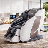 Darrahopens Furniture > Bar Stools & Chairs > Massage Chairs Livemor Prestige 4D Dual Mechanism Massage Chair, Full Body Zero Gravity Recliner with Extended SL Track, Body Scan, Air Compression, Waist Heating, Foot Rollers, Voice Control & Wireless Charging In Australia - Darrahopens