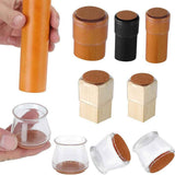 Darrahopens Furniture > Bar Stools & Chairs > Table & Bar Stools 16pcs Chair Leg Floor Protectors Silicone Furniture Sliders for Chair Foot for Hardwood Floors