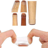Darrahopens Furniture > Bar Stools & Chairs > Table & Bar Stools 16pcs Chair Leg Floor Protectors Silicone Furniture Sliders for Chair Foot for Hardwood Floors