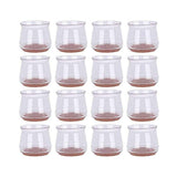 Darrahopens Furniture > Bar Stools & Chairs > Table & Bar Stools 16pcs Chair Leg Floor Protectors Silicone Furniture Sliders for Chair Foot for Hardwood Floors