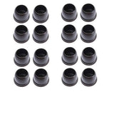 Darrahopens Furniture > Bar Stools & Chairs > Table & Bar Stools 16pcs Silicone Chair Leg Floor Protectors Furniture Leg Feet Cup for Hardwood Floors with Wrapped Felt -Round brown