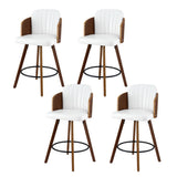 Darrahopens Furniture > Bar Stools & Chairs > Table & Bar Stools Artiss Wooden Bar Stools Swivel Kitchen Counter Stool Chair 58cm Seat Height