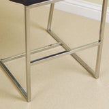 Darrahopens Furniture > Bar Stools & Chairs > Table & Bar Stools Auburn Modern Leather Bar Chair BarStool In Black