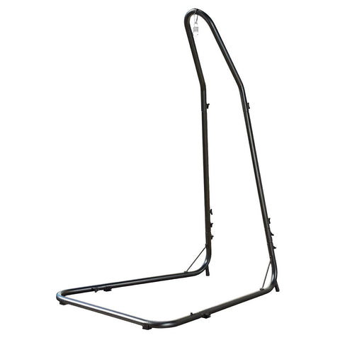 Darrahopens Furniture > Bar Stools & Chairs > Table & Bar Stools Gardeon Hammock Chair Stand Heavy Duty Steel Frame Black
