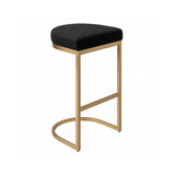 Darrahopens Furniture > Bar Stools & Chairs > Table & Bar Stools Interior Ave - Royale Black Boucle Kitchen Bar Stool