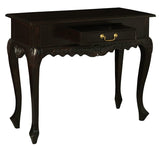 Darrahopens Furniture > Bar Stools & Chairs > Table & Bar Stools Sierra Carved 1 Drawer Sofa Table (Chocolate)