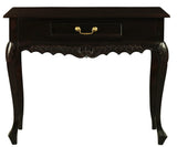 Darrahopens Furniture > Bar Stools & Chairs > Table & Bar Stools Sierra Carved 1 Drawer Sofa Table (Chocolate)