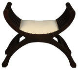 Darrahopens Furniture > Bar Stools & Chairs > Table & Bar Stools Sloan Single Seater Upholstered Stool (Chocolate)