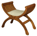 Darrahopens Furniture > Bar Stools & Chairs > Table & Bar Stools Sloan Single Seater Upholstered Stool (Light Pecan)