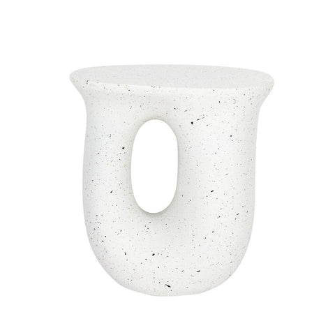 Darrahopens Furniture > Bar Stools & Chairs > Table & Bar Stools U-Shaped Terrazzo Concrete Outdoor Stool