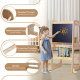 Darrahopens Furniture > Bar Stools & Chairs > Table & Bar Stools Wooden Toddler Step Stool Learning Tower Kitchen Safety