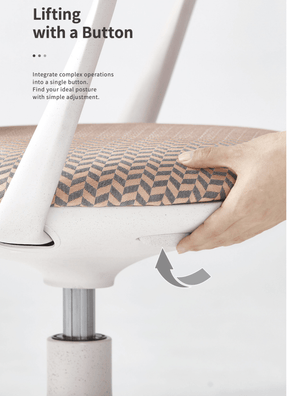 Darrahopens Furniture > Bar Stools & Chairs UFOU Joyin Tail Designer Ergonomic Chair - Flamingo