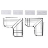 Darrahopens Furniture > Bathroom > Bathroom Cabinets, Cupboards & Storage 2 Pack Bathroom Corner Shelf Storage Racks