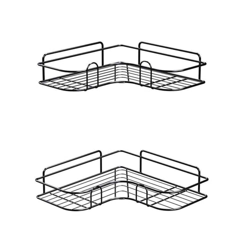 Darrahopens Furniture > Bathroom > Bathroom Cabinets, Cupboards & Storage 2 Pack Bathroom Corner Shelf Storage Racks