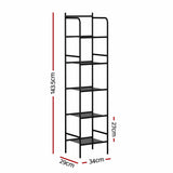 Darrahopens Furniture > Bathroom > Bathroom Cabinets, Cupboards & Storage Artiss 5 Tier Floor Standing Corner Shower Caddy Bathroom Organizer Black