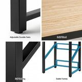 Darrahopens Furniture > Bathroom > Bathroom Cabinets, Cupboards & Storage Artiss Over Washing Machine Rack Laundry Shelf Space Saver 75cm Black