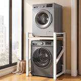 Darrahopens Furniture > Bathroom > Bathroom Cabinets, Cupboards & Storage Artiss Over Washing Machine Rack Laundry Shelf Space Saver 75cm White