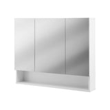 Darrahopens Furniture > Bathroom > Bathroom Cabinets, Cupboards & Storage Cefito Bathroom Mirror Cabinet Medicine Adjustable Shelves Wall Hung 900x750mm White