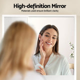 Darrahopens Furniture > Bathroom > Bathroom Cabinets, Cupboards & Storage Cefito Bathroom Mirror Cabinet Mirrored Medicine Adjustable Shelf Wall Mounted 560mm White