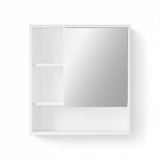 Darrahopens Furniture > Bathroom > Bathroom Cabinets, Cupboards & Storage Cefito Bathroom Mirror Cabinet Mirrored Medicine Adjustable Shelf Wall Mounted 560mm White