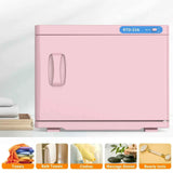 Darrahopens Furniture > Bathroom > Bathroom Cabinets, Cupboards & Storage Pink 23L Hot Towel Warmer Cabinet with UV Sterilizer for Salon and Home Use In Australia - Darrahopens
