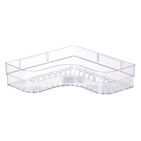 Darrahopens Furniture > Bathroom > Bathroom Cabinets, Cupboards & Storage Shower Corner Shelf Plastic Corner Shower Caddy Wall Mounted Shower Organizer for Bathroom Toilet Crystal White In Australia - Darrahopens