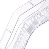 Darrahopens Furniture > Bathroom > Bathroom Cabinets, Cupboards & Storage Shower Corner Shelf Plastic Corner Shower Caddy Wall Mounted Shower Organizer for Bathroom Toilet Crystal White In Australia - Darrahopens