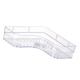 Darrahopens Furniture > Bathroom > Bathroom Cabinets, Cupboards & Storage Shower Corner Shelf Plastic Corner Shower Caddy Wall Mounted Shower Organizer for Bathroom Toilet Crystal White In Australia - Darrahopens
